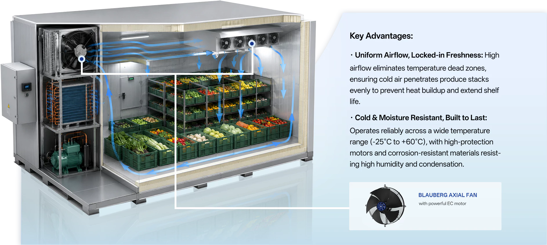 Driving Industrial Refrigeration, Safeguarding
                  Cold Chain & Retail Temperature Control